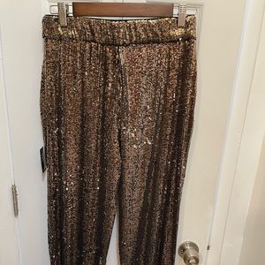Women’s Express High Waisted Sequin Joggers